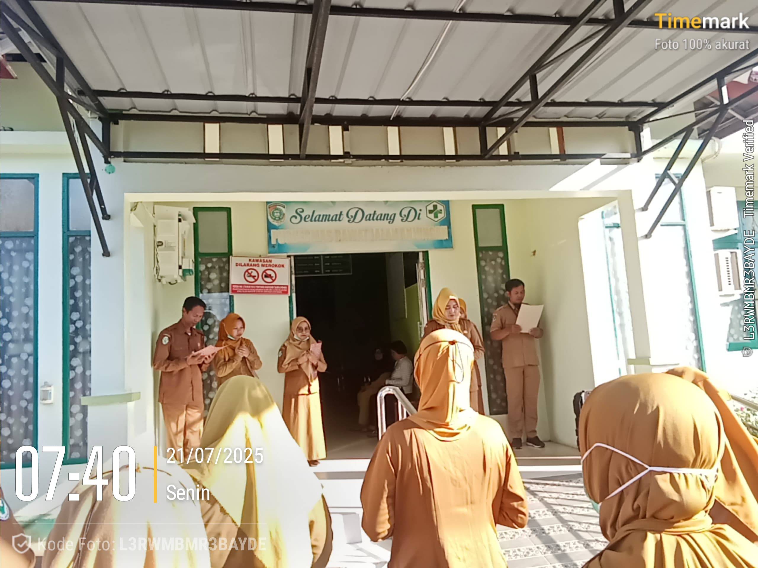 APEL PAGI SENIN 21 juli 2025