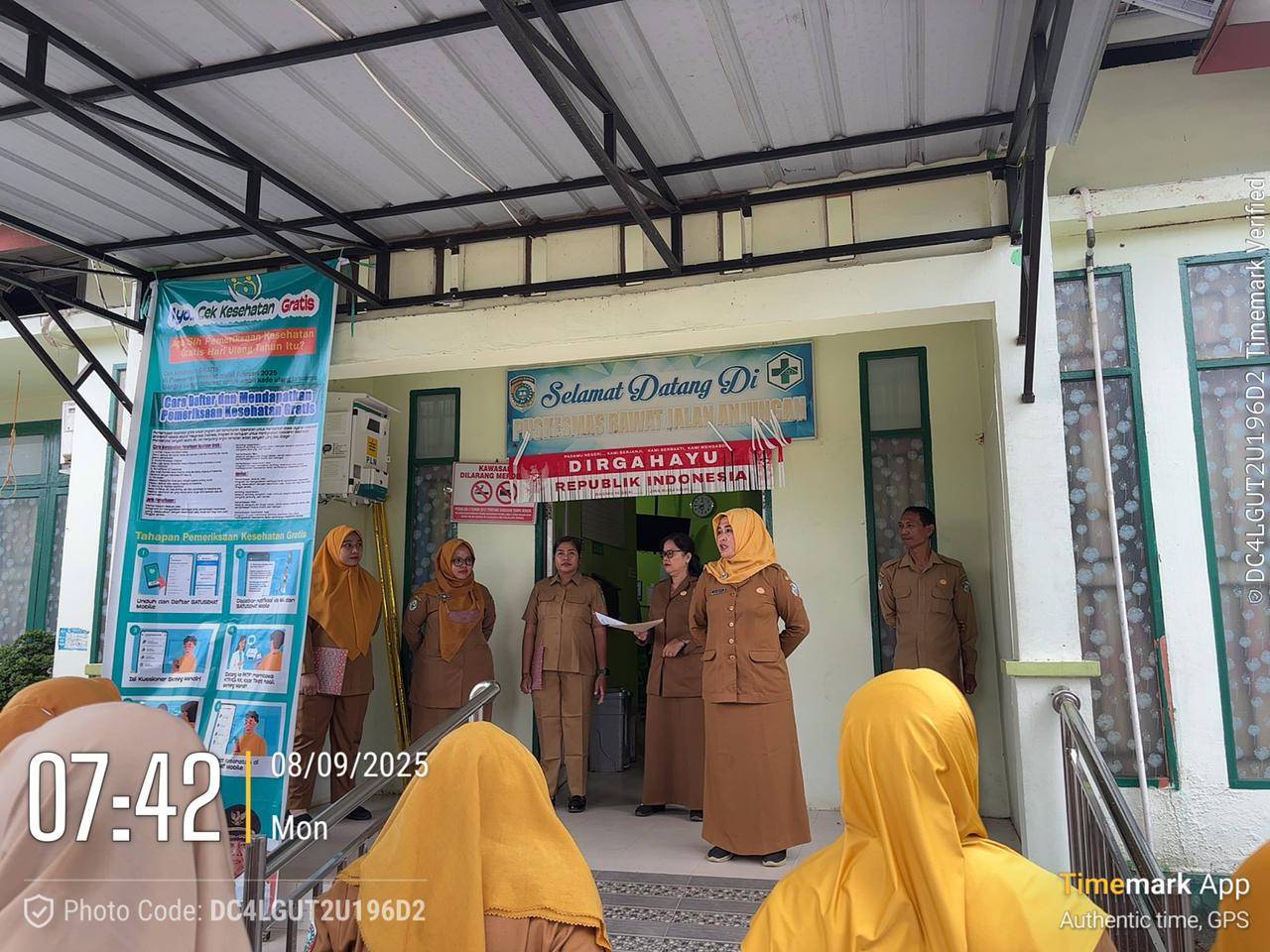APEL PAGI SENIN 8 SEPTEMBER 2025
