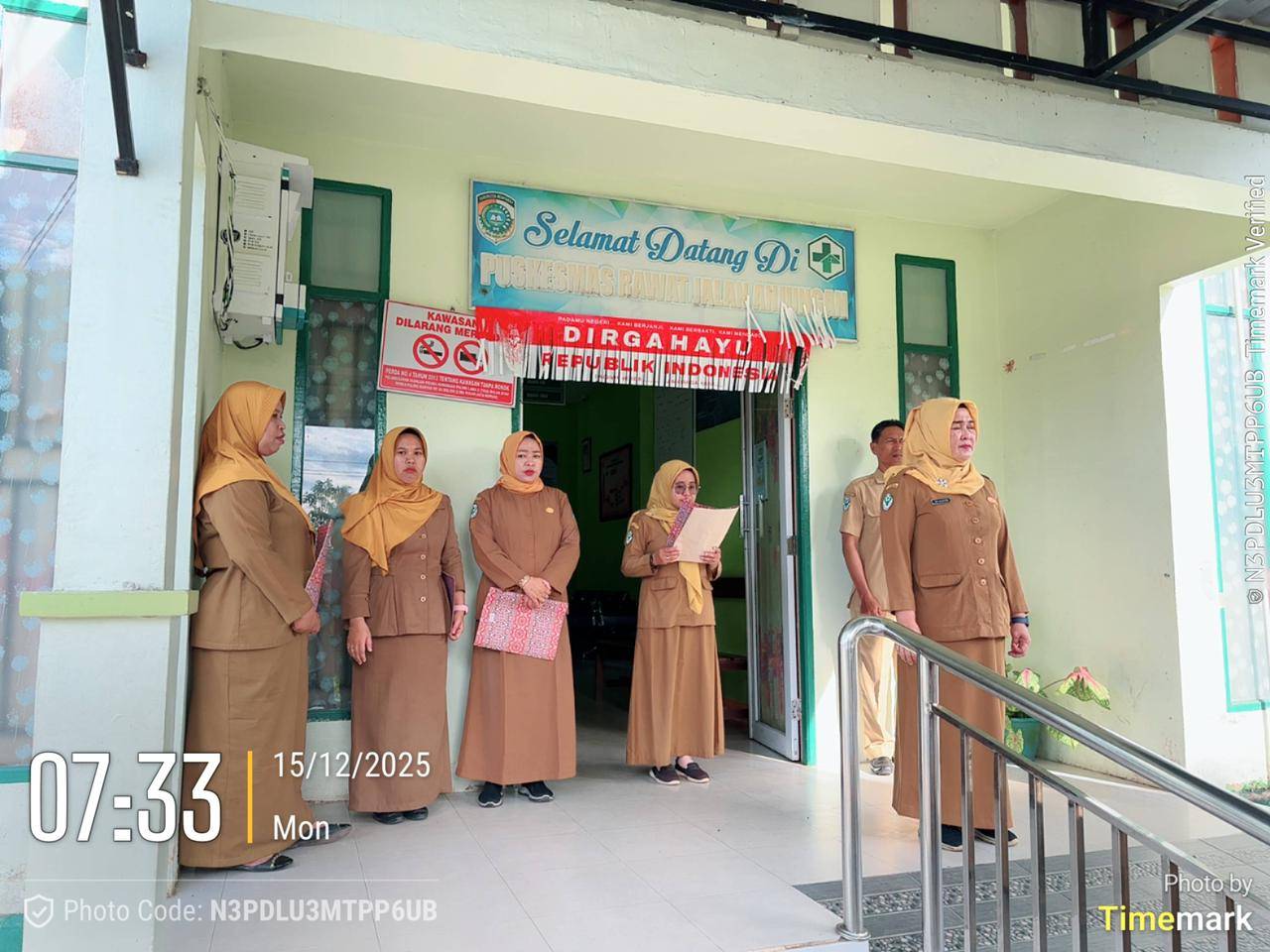 APEL PAGI SENIN 15 DESEMBER 2025