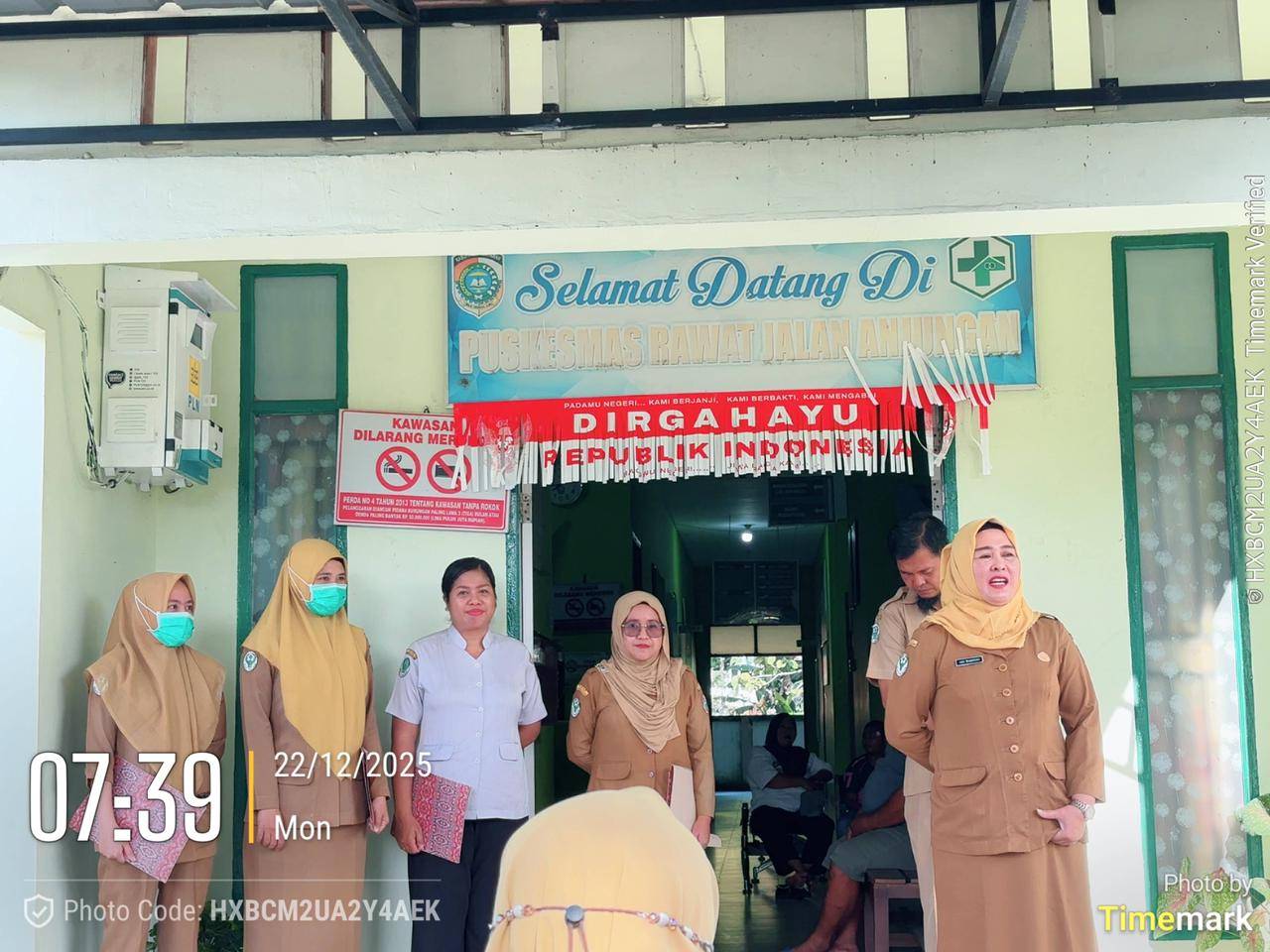 APEL PAGI SENIN 22 DESEMBER 2025