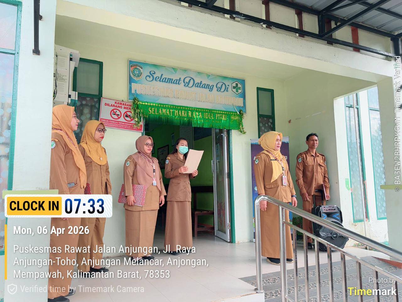 APEL PAGI SENIN 6 APRIL 2026