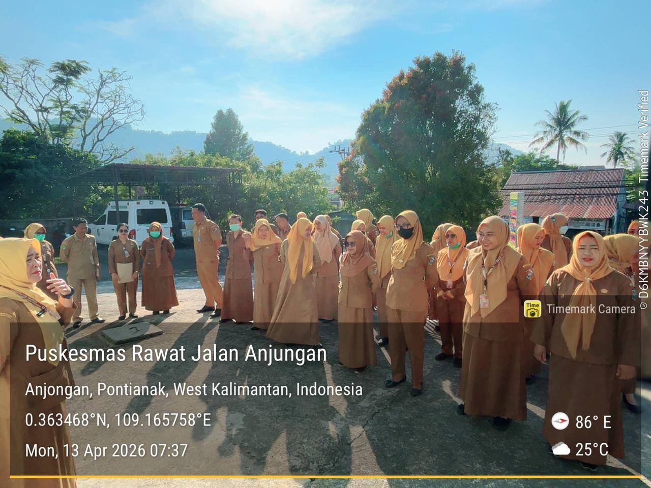 APEL PAGI SENIN 13 APRIL 2026