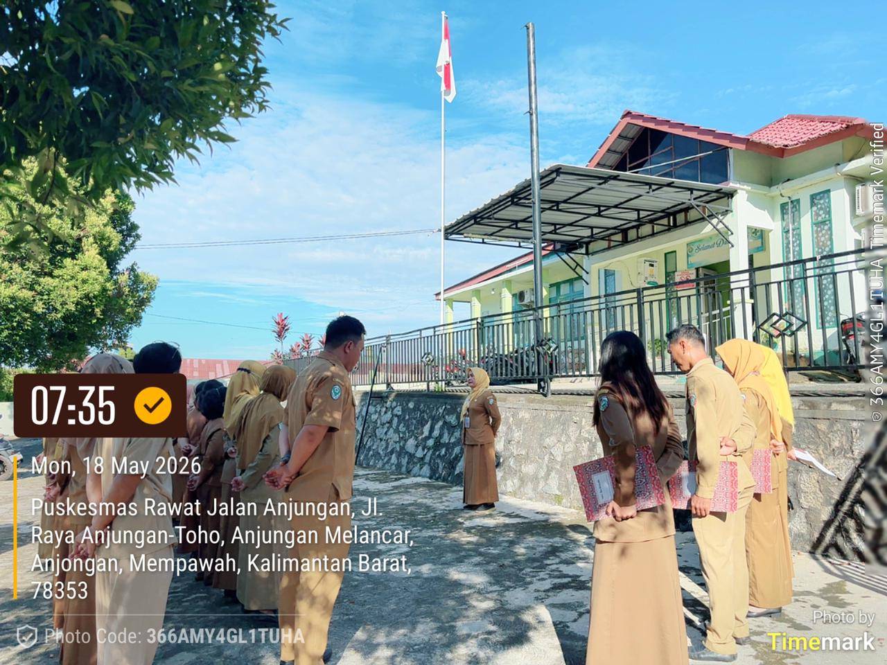 APEL PAGI SENIN 18 MEI 2026