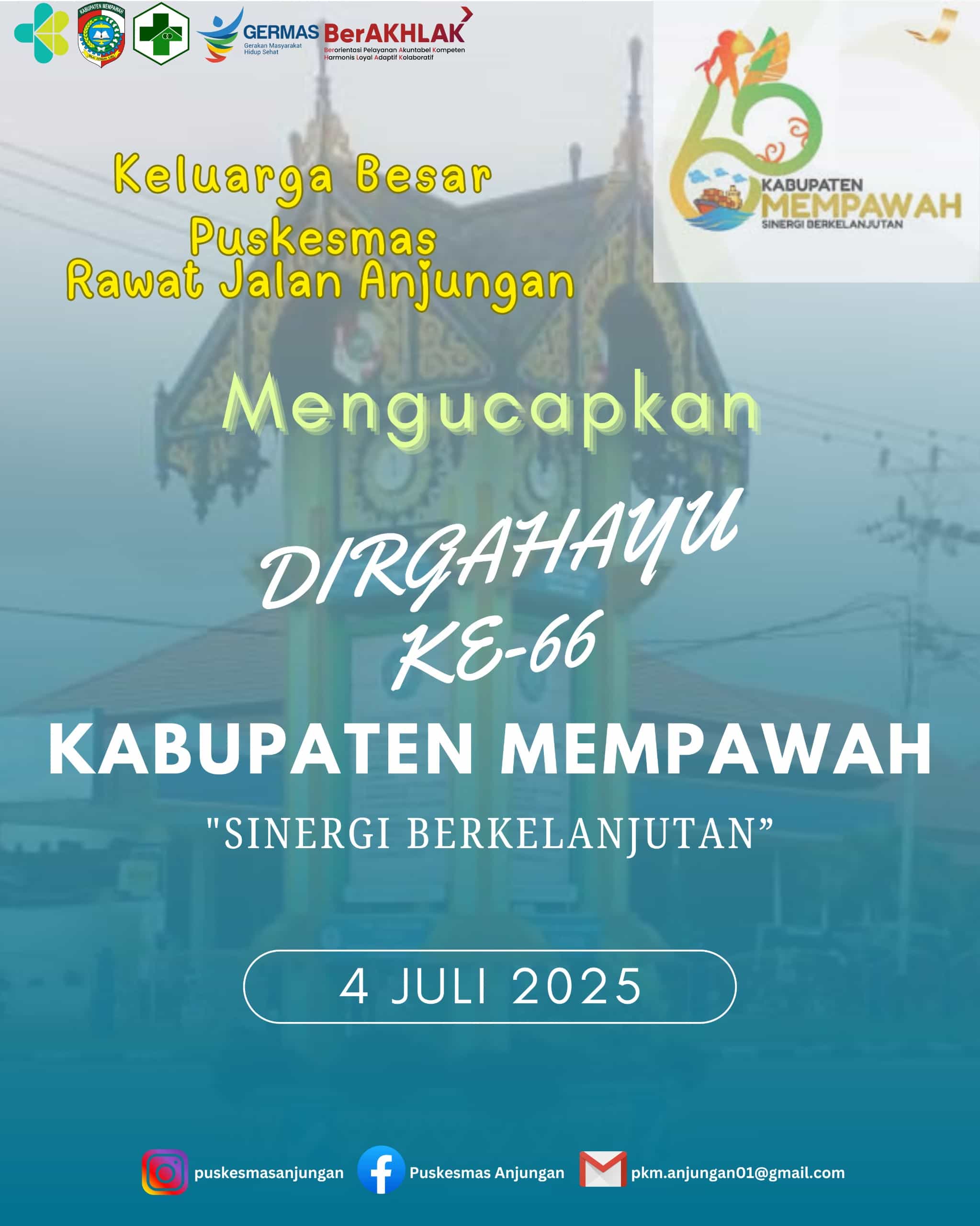 Dirgahayu Kabupaten Mempawah
